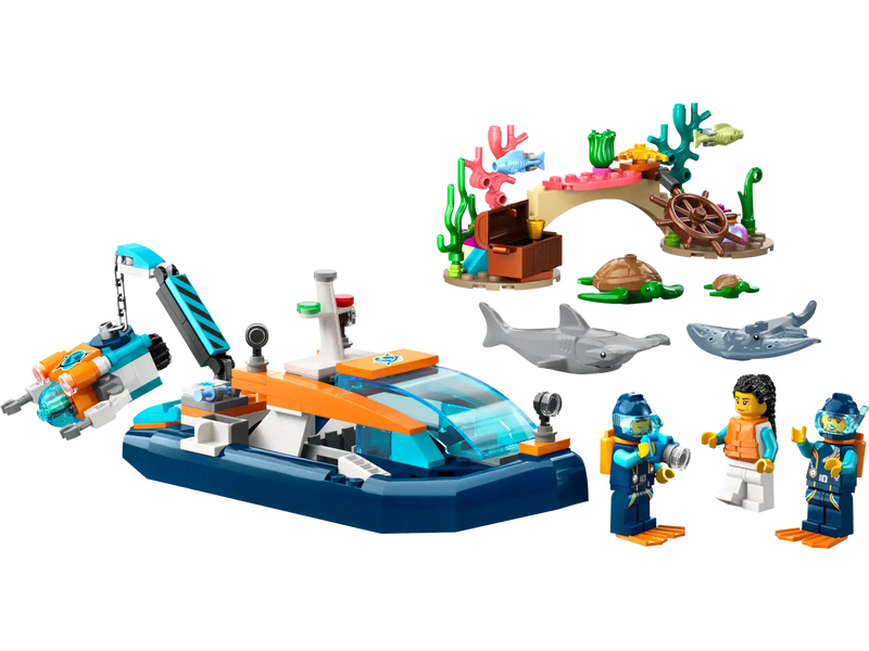 Lego City 60377 - Explorer Diving Boat