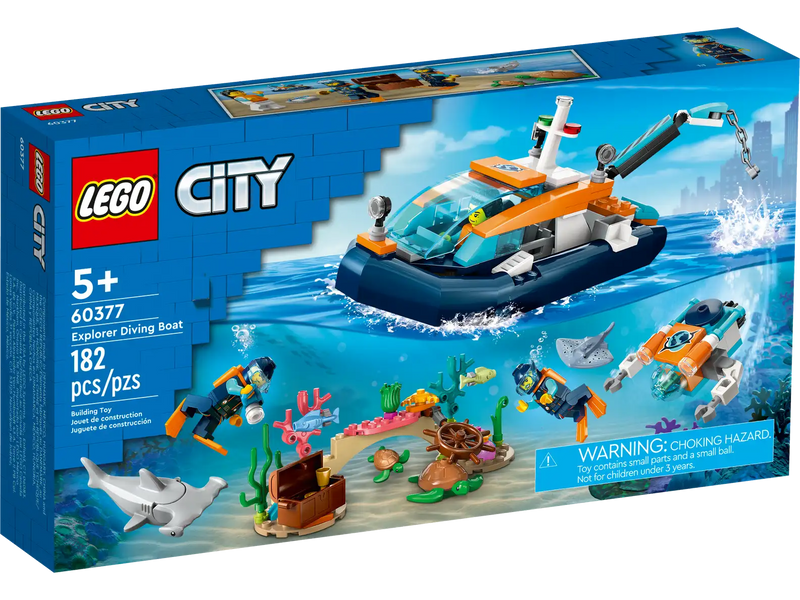 Lego City 60377 - Explorer Diving Boat