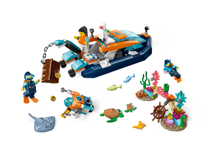 Lego City 60377 - Explorer Diving Boat
