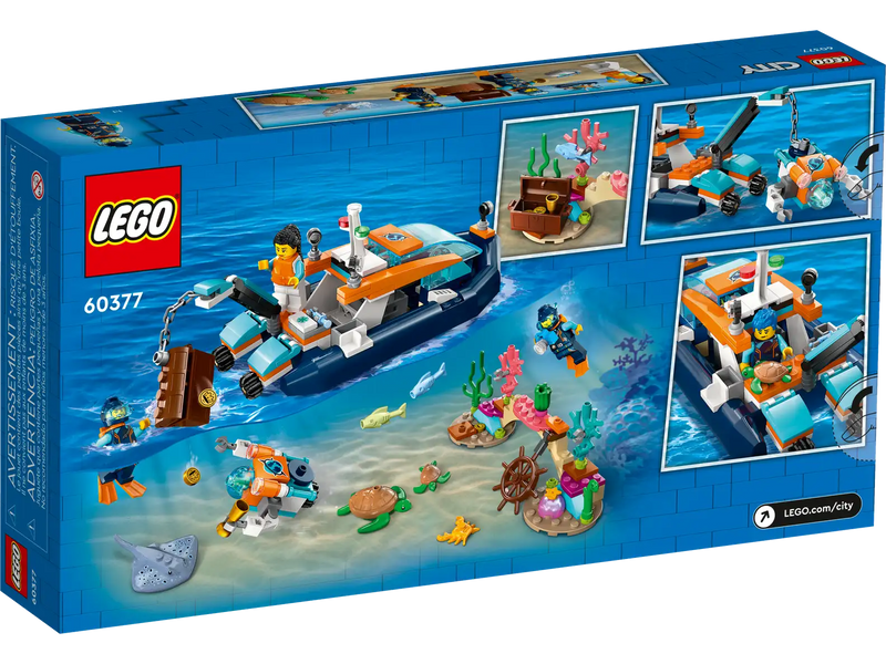 Lego City 60377 - Explorer Diving Boat
