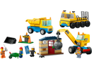 Lego City Construction Trucks & Wrecking Ball Crane (60391)