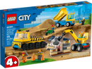 Lego City Construction Trucks & Wrecking Ball Crane (60391)