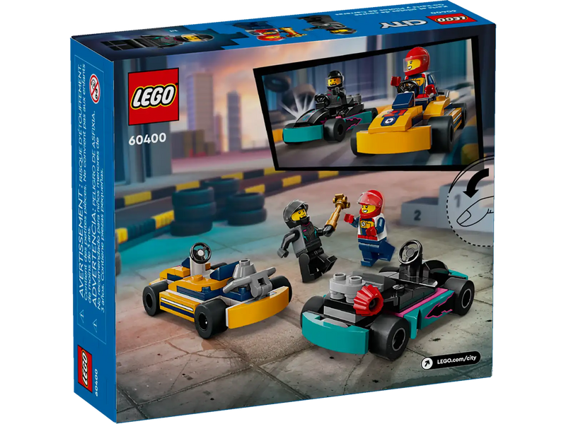 Lego City 60400 - Go Karts And Race Driver