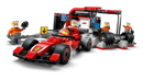 Lego City F1 Pit Stop & Pit Stop Crew with Ferrari Car (60443)