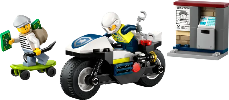 Lego City: Police Motorcycle Chase (60455)
