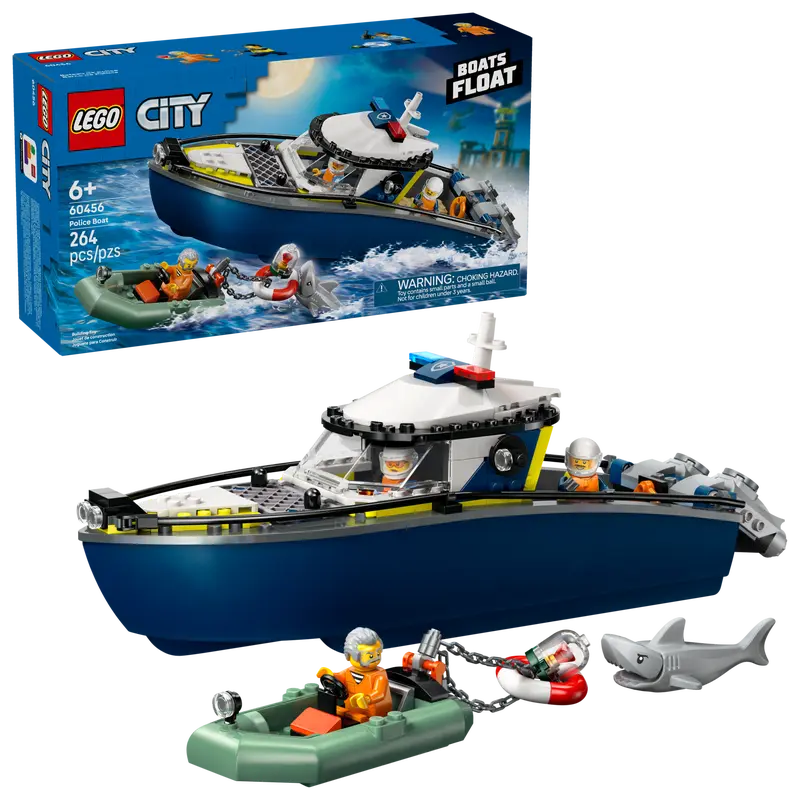 Lego City: Police Boat Chase (60456)