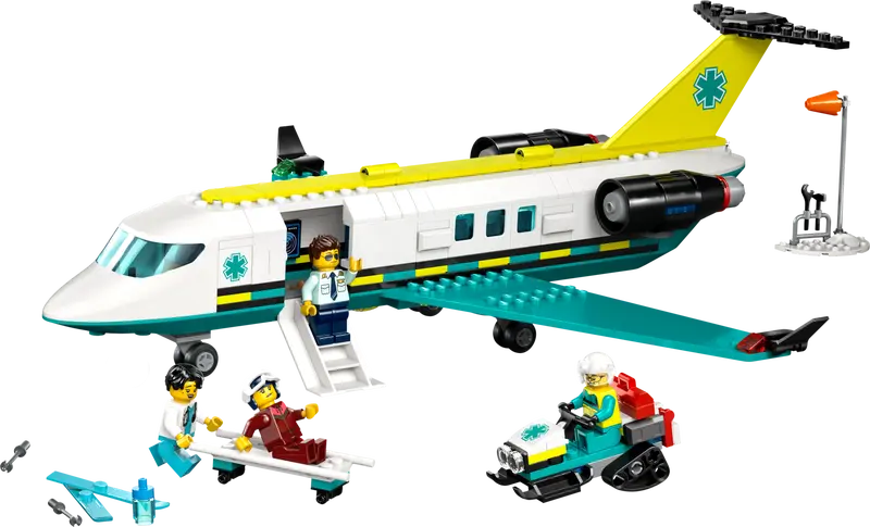 Lego City: Emergency Air Ambulance Airplane (60465)