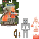 Minecraft: Skeleton With Bow, Arrow & Flames Action Figure