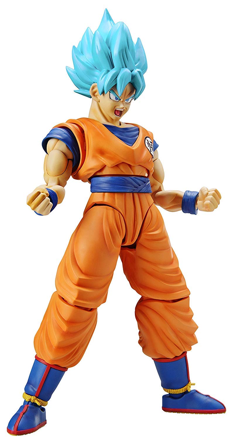 Gunpla Entry Grade Super Saiyan God Super Saiyan Son Goku Model Set