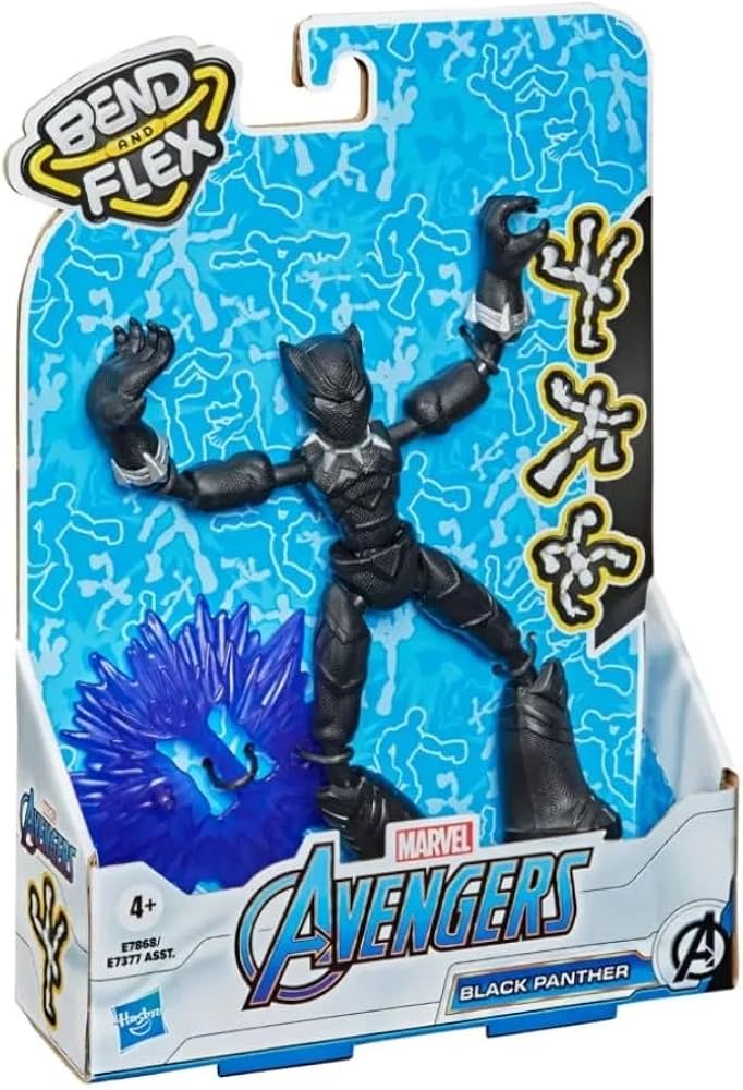 Marvel Avengers: Bend & Flex Black Panther Action Figure