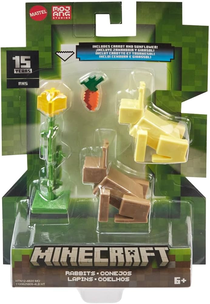 Minecraft: Rabbits Action Figures