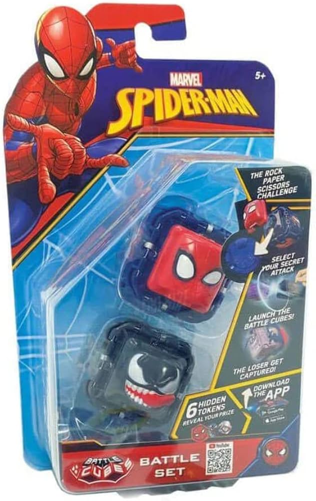 Marvel Spider-Man Battle Cubes: Spiderman vs Venom