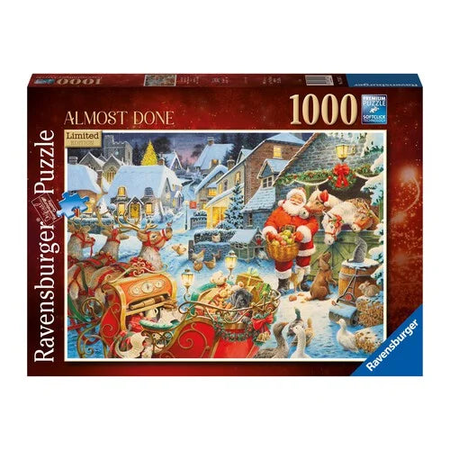 Ravensburger 1000 Puzzle - Almost Done Christmas Puzzle