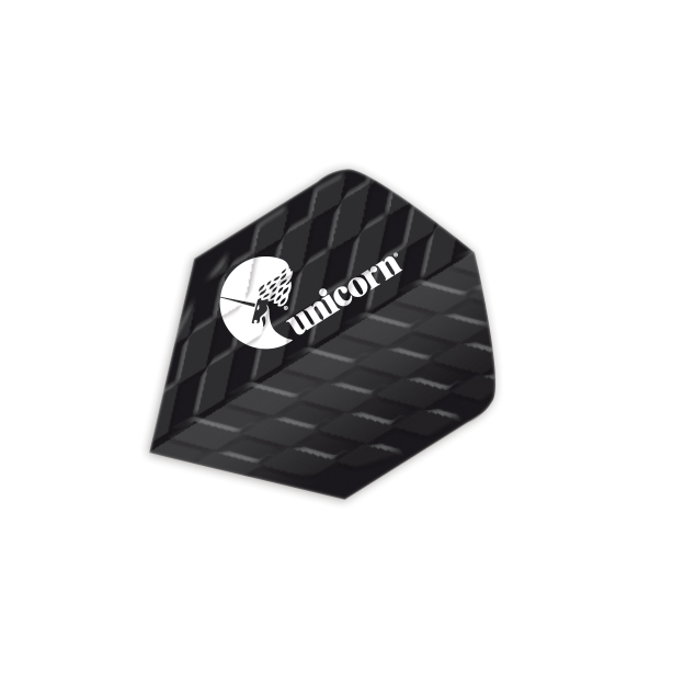 Unicorn Black Darts Flights