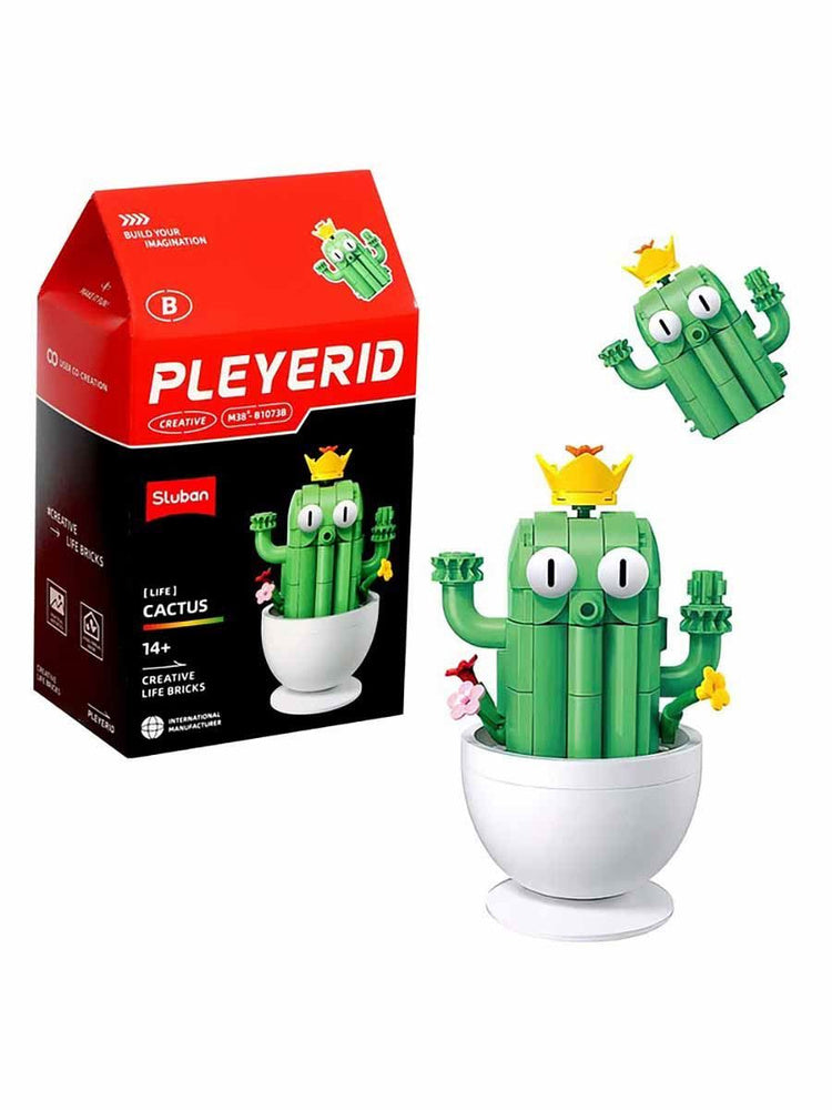 Sluban Pleyerid M38-B1073B Cactus Set