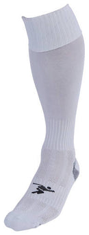 Precision Pro Plain Football Socks (White)