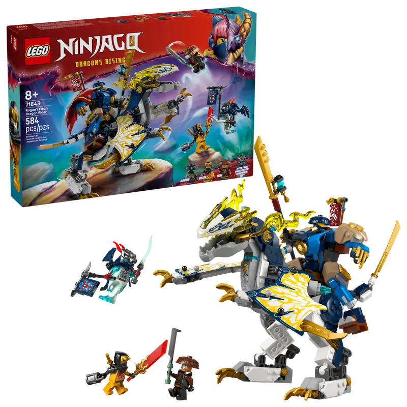 Lego Ninjago: Rogue's Mech Dragon Rider (71843)