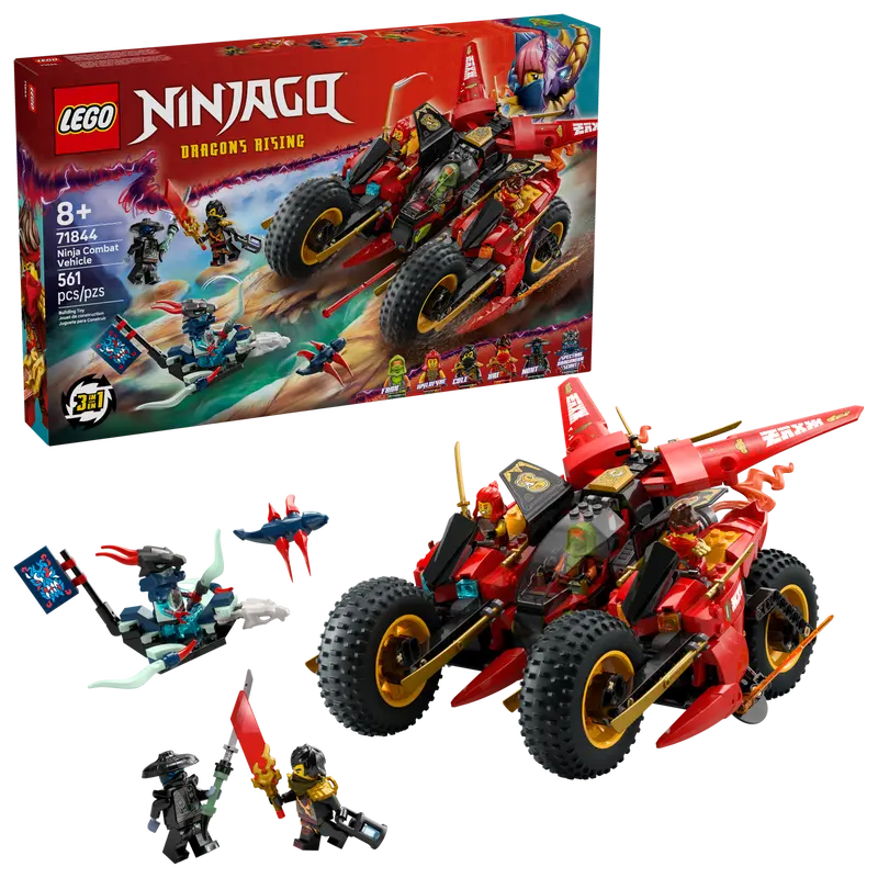 Lego Ninjago: Ninja Combat Vehicle (71844)