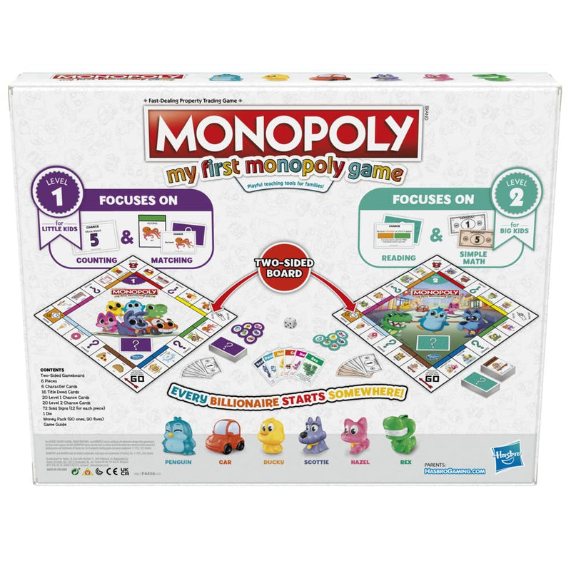 Monopoly: My First Monopoly Board Game