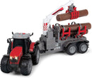 Dickie Toys: Massey Ferguson 8737 & Log Trailer