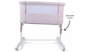 Red Kite: Rockabye Bedside Crib (Oatmeal)