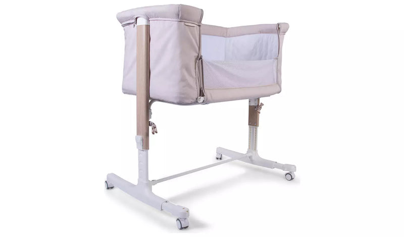 Red Kite: Rockabye Bedside Crib (Oatmeal)