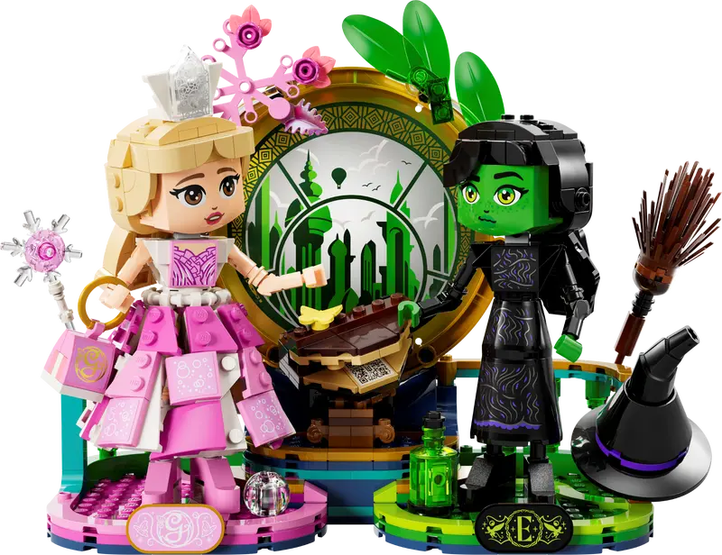 Lego Wicked 75682 - Elphaba & Glinda Figures