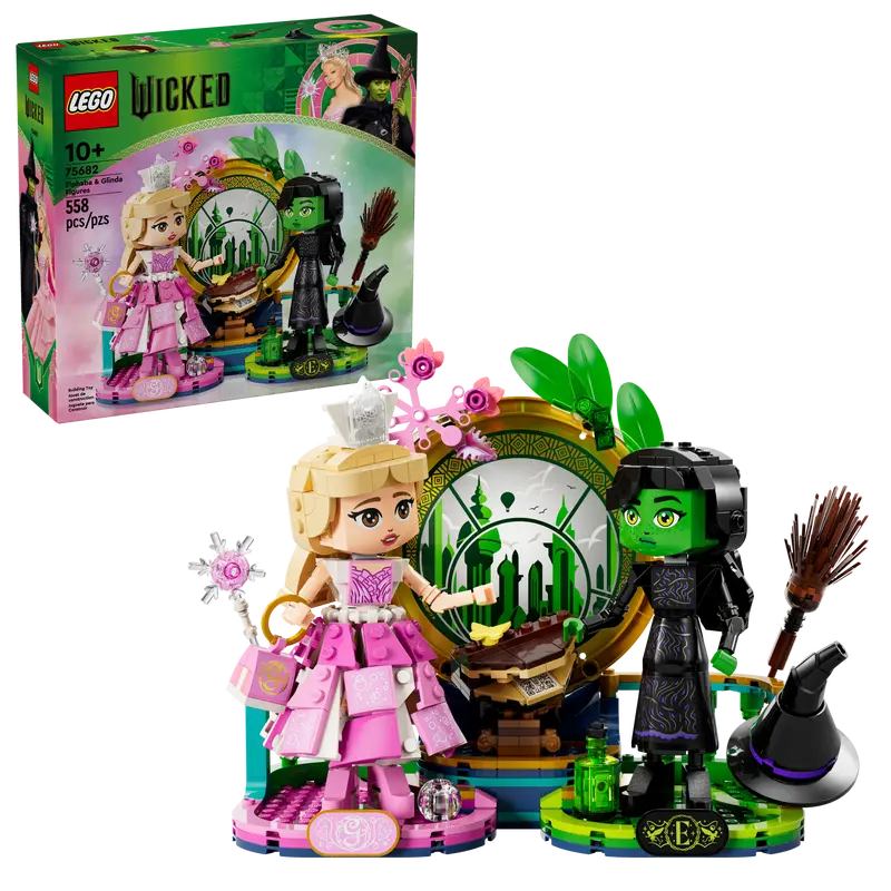 Lego Wicked 75682 - Elphaba & Glinda Figures