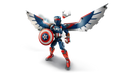 Lego Marvel New Captain America Construction Figure (76296)