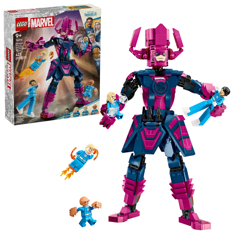 Lego Marvel: Fantastic Four vs Galactus Construction Figure (76316)