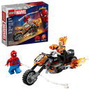 Lego Marvel 76335 - Spider-Man vs Ghost Rider Motorcycle