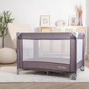 Red Kite: Sleeptight Travel Cot (Grey)