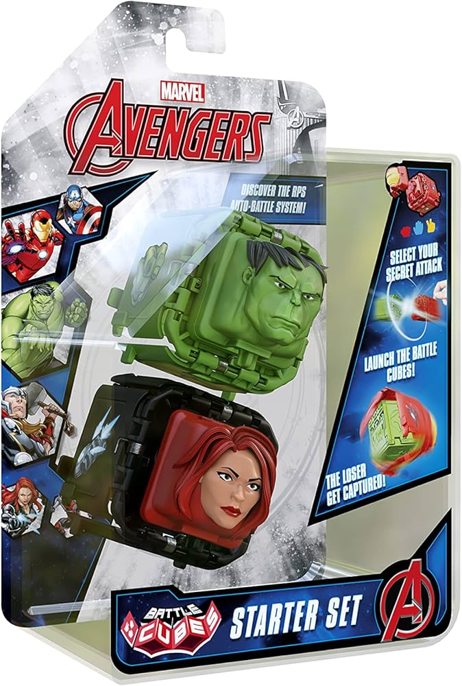 Marvel Avengers Battle Cubes: Hulk vs Black Widow