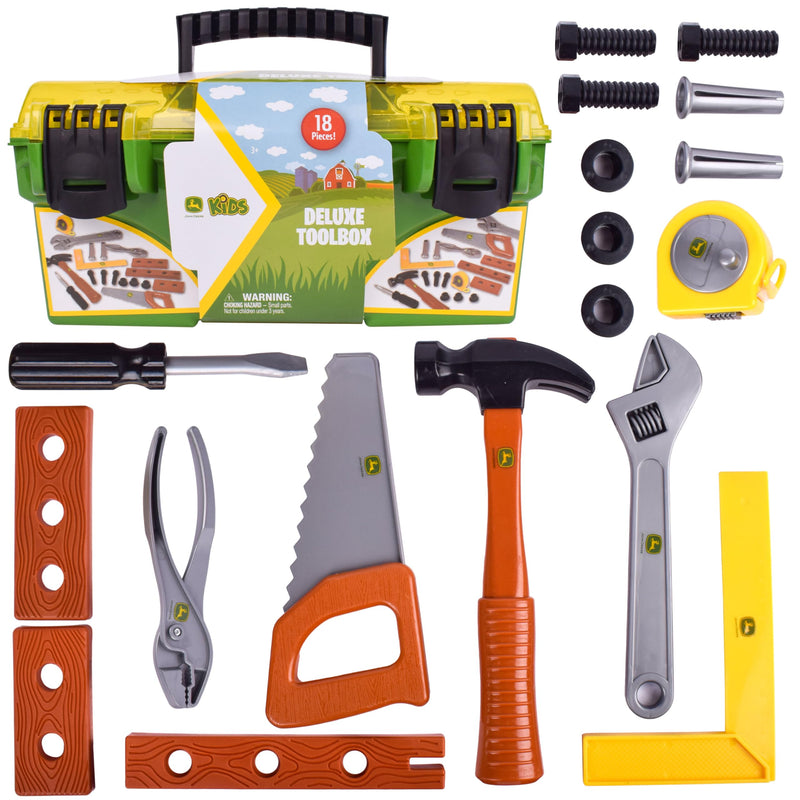John Deere Kids Deluxe Toolbox