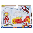 Spidey & His Amazing Friends: Iron Man & Motorcycle Action Figure
