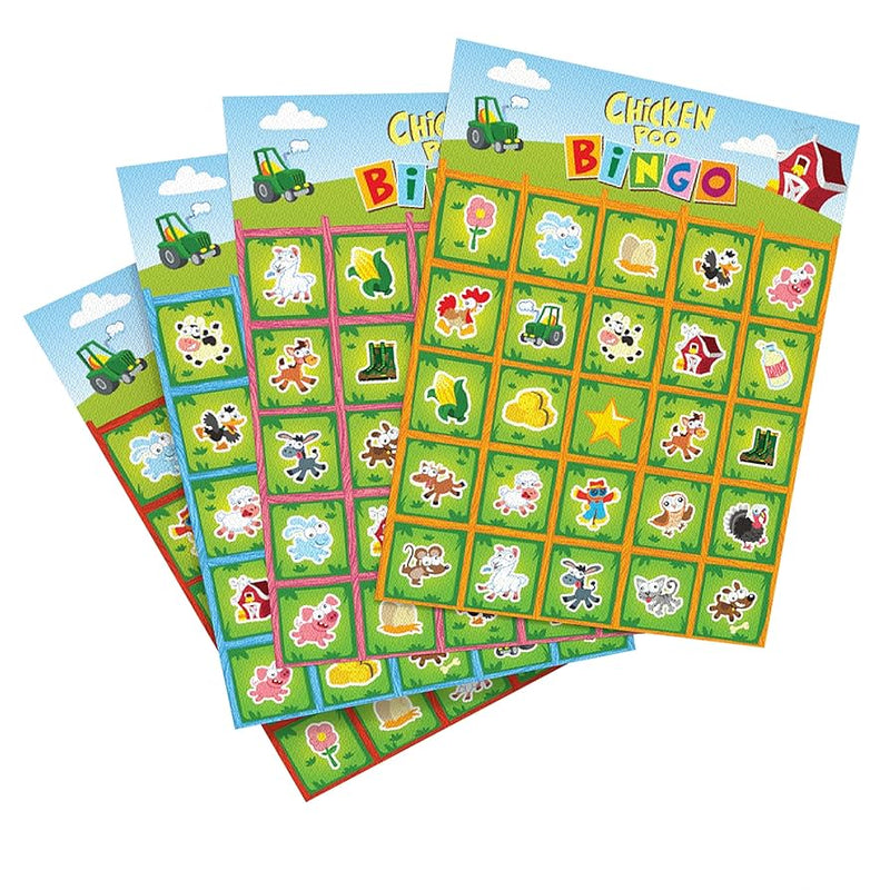 Chicken Poo Bingo Board Game