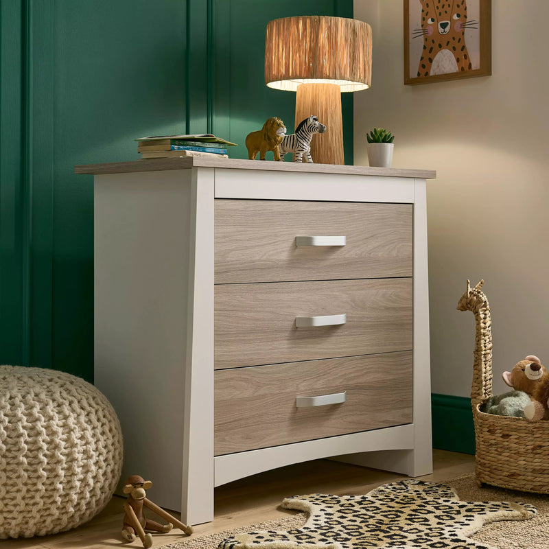 Ada Dresser & Changer (White & Ash)