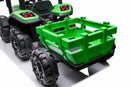 AgriPower 24V Electric Ride On Tractor With Trailer (Green)