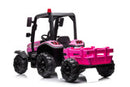 AgriPower 24V Electric Ride On Tractor With Trailer (Pink)