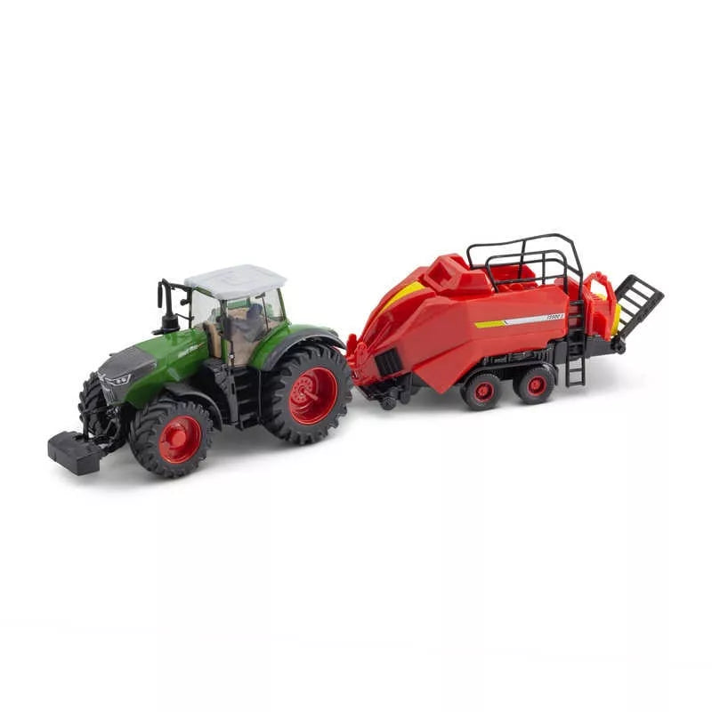 Bburago Farm: Fendt Tractor With Baler