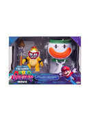 The Super Mario Galaxy Movie Bowser Jr. Clown Car Figure Set