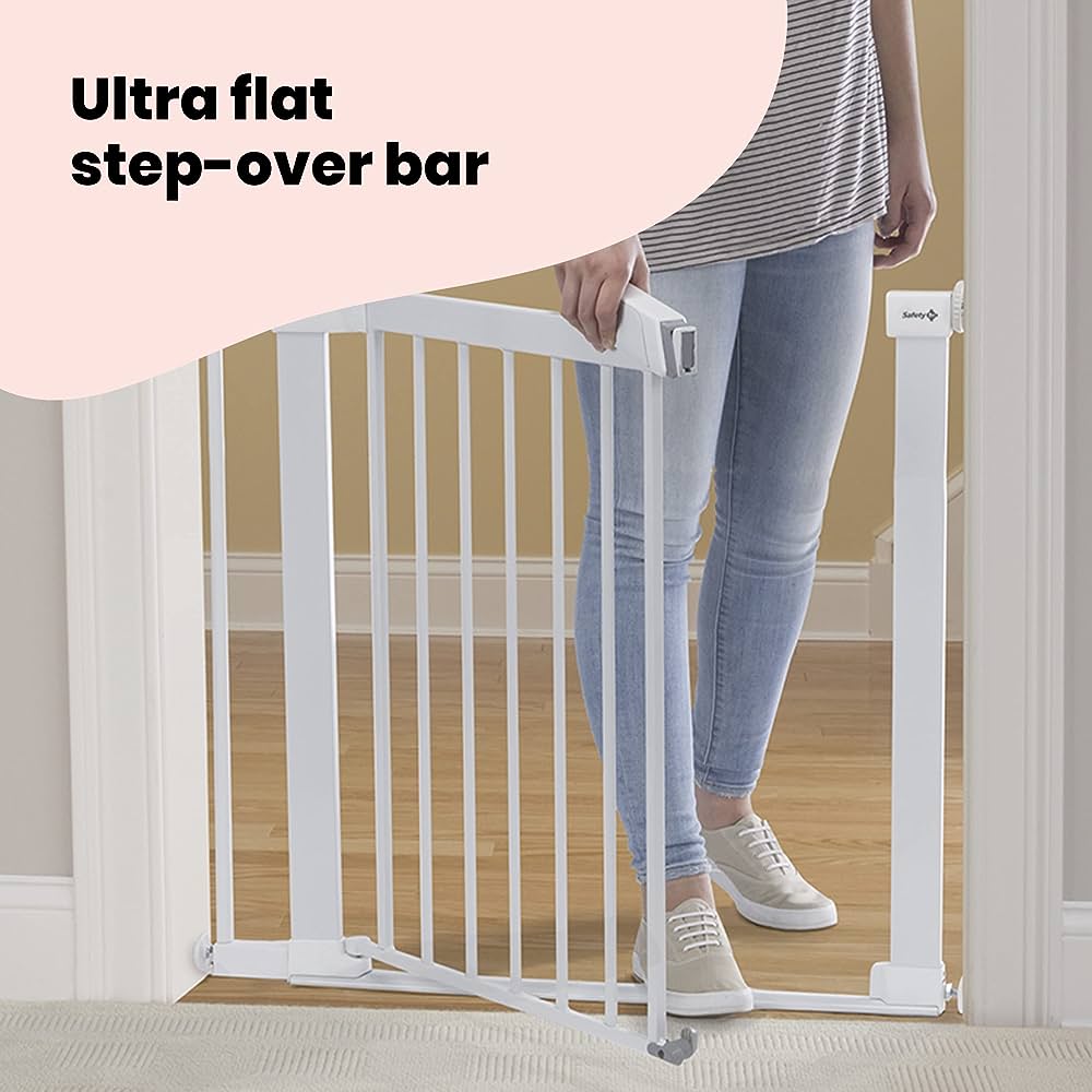 Step Gates Safety First Pressure Fit Flat Step Gate