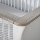 Cuddle Co Clara Cot Bed (White & Ash)