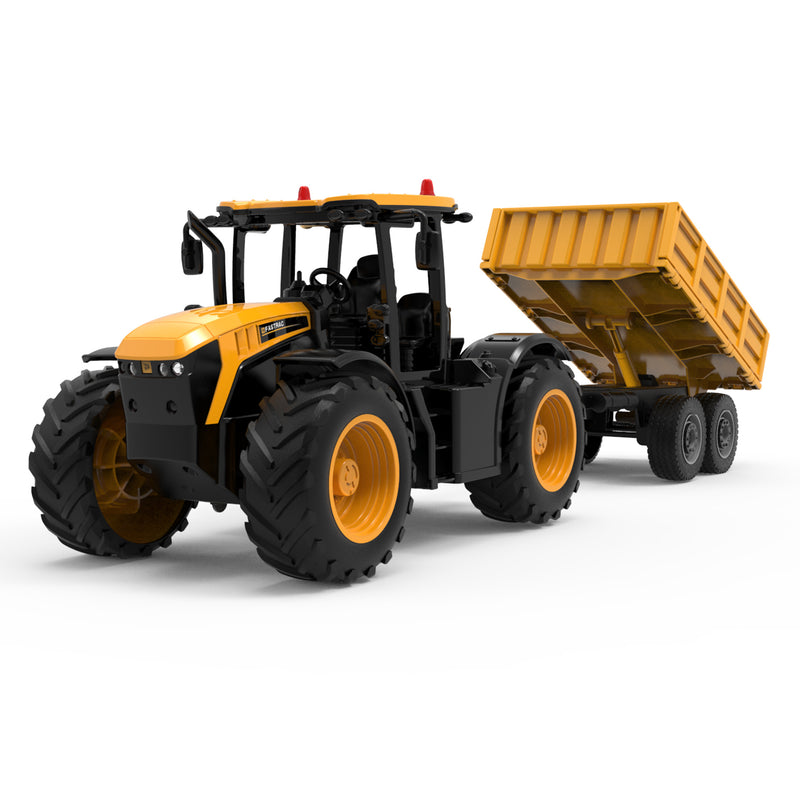 Double E: RC Farm Tractor With Tipping Trailer