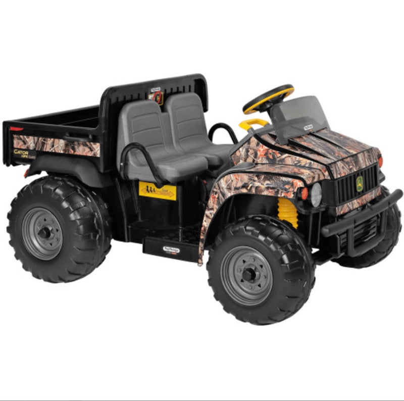 peg perego power wheels tractor Peg Perego John Deere Gator 12v Tractor in camo camouflage colour