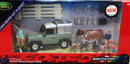 Britains 43385 Landrover Vet Box With Animals -