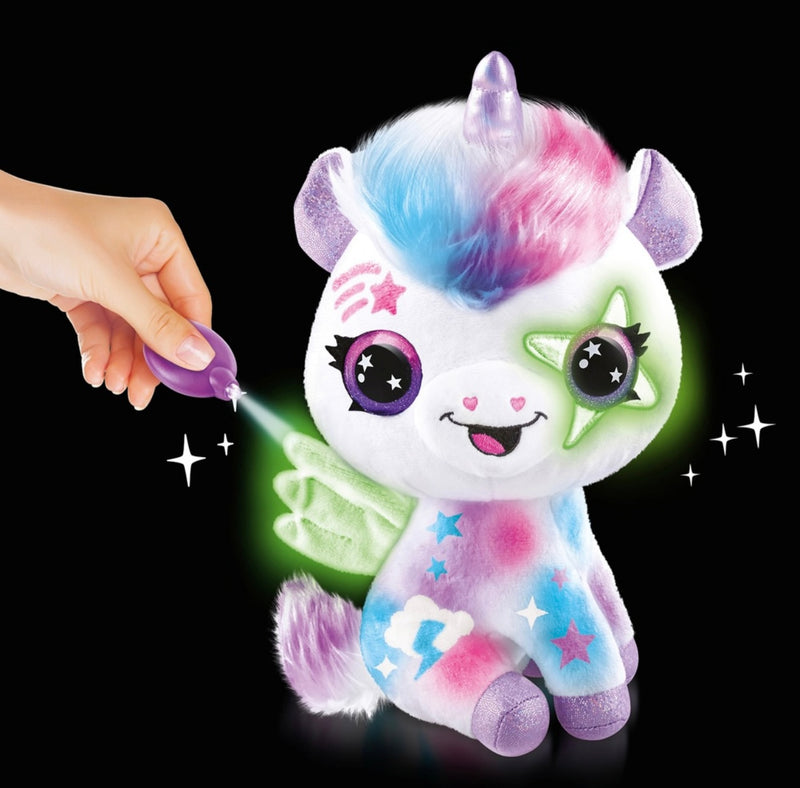 Airbrush Plush Magic Unicorn