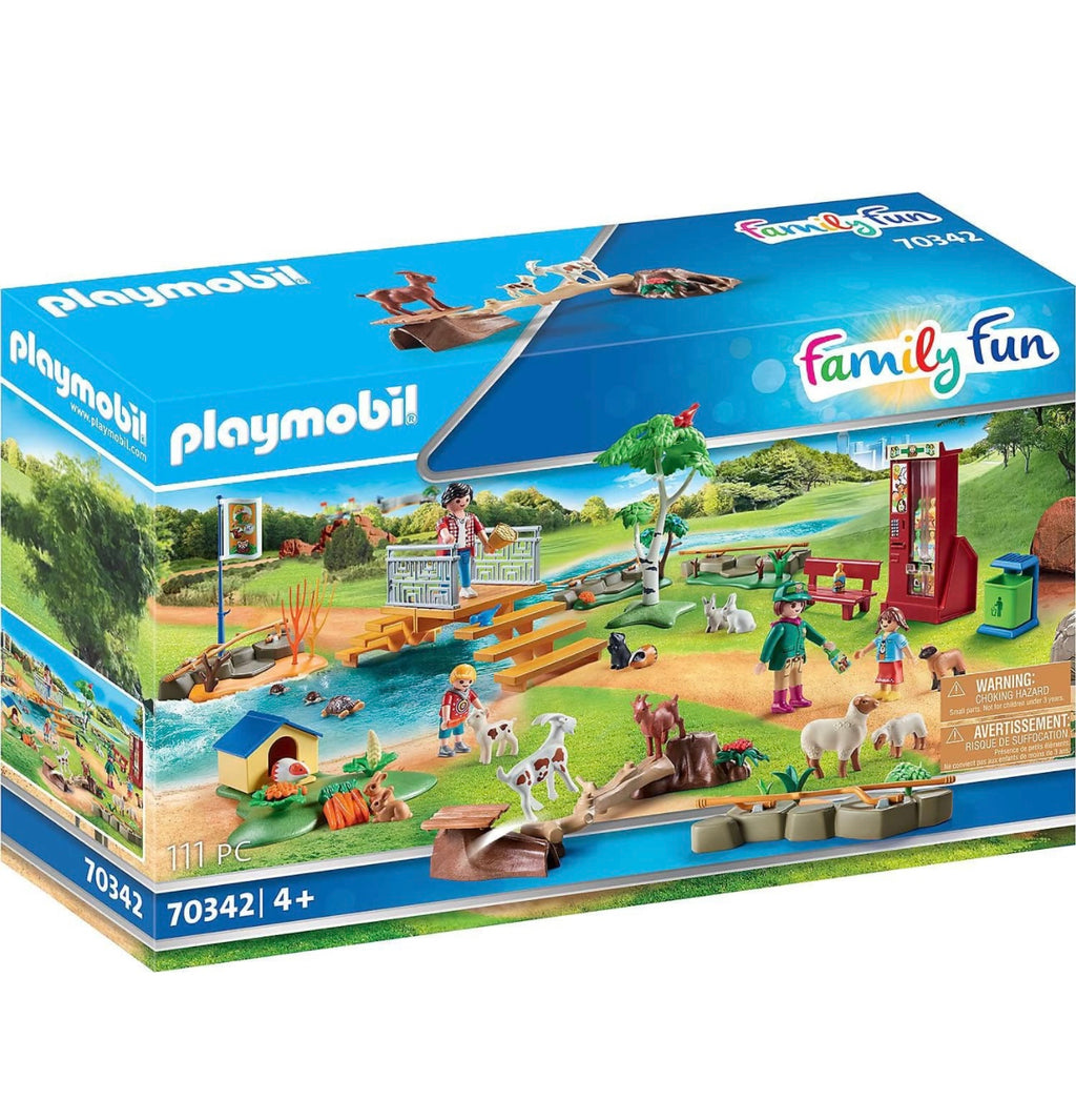 Playmobil 70342 Family Fun Petting Zoo - Main Image