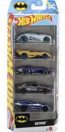 Hot Wheels Batman 5 Car Pack