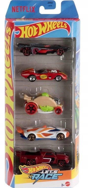 Hot Wheels Lets Race 5 Car Pack
